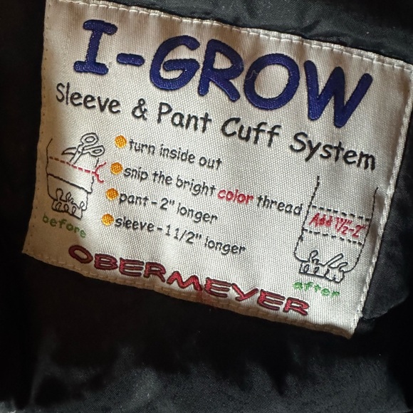 Obermeyer black and white print winter jacket Size 4 - Picture 14 of 16